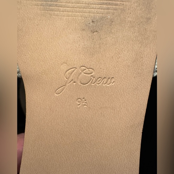 J. Crew Women’s Embroidered Cora Tan And Black Bohemian Slide Sandals Size 9.5 - Picture 8 of 9